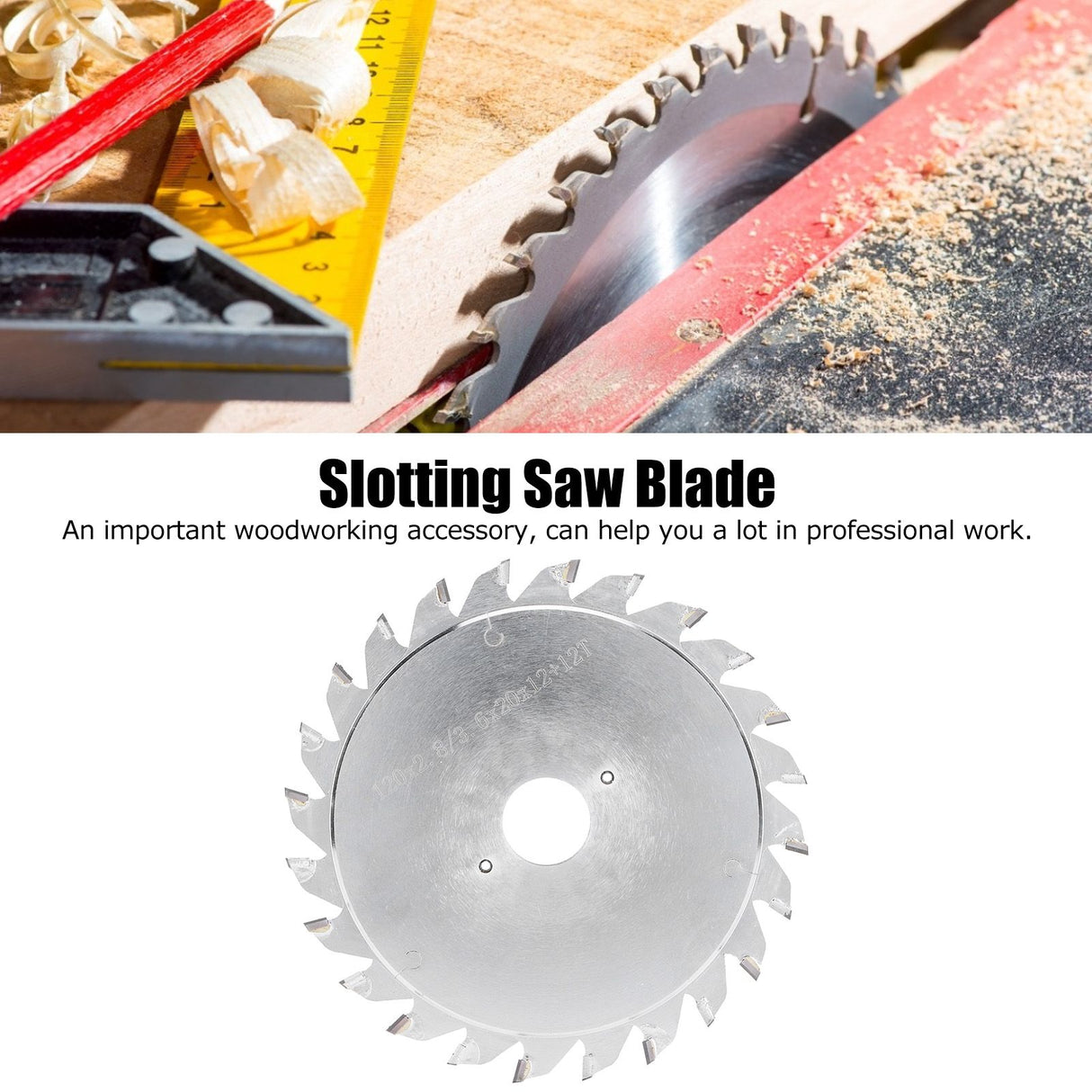 Diamonds Saw Blade Woodworking Table Saw Blade Accessory for Cutting Slotting Supplies