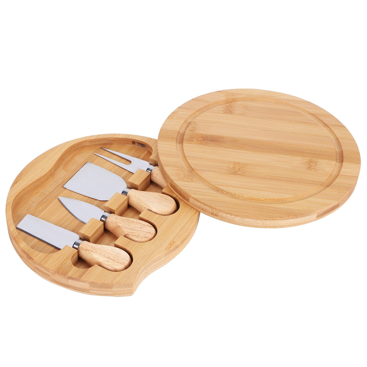 Stainless Steel Cheese Knives Wood Handle Cheese Cutting Knife Cutter Set Barbecue Kitchen Tools
