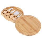 Stainless Steel Cheese Knives Wood Handle Cheese Cutting Knife Cutter Set Barbecue Kitchen Tools