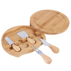 Stainless Steel Cheese Knives Wood Handle Cheese Cutting Knife Cutter Set Barbecue Kitchen Tools