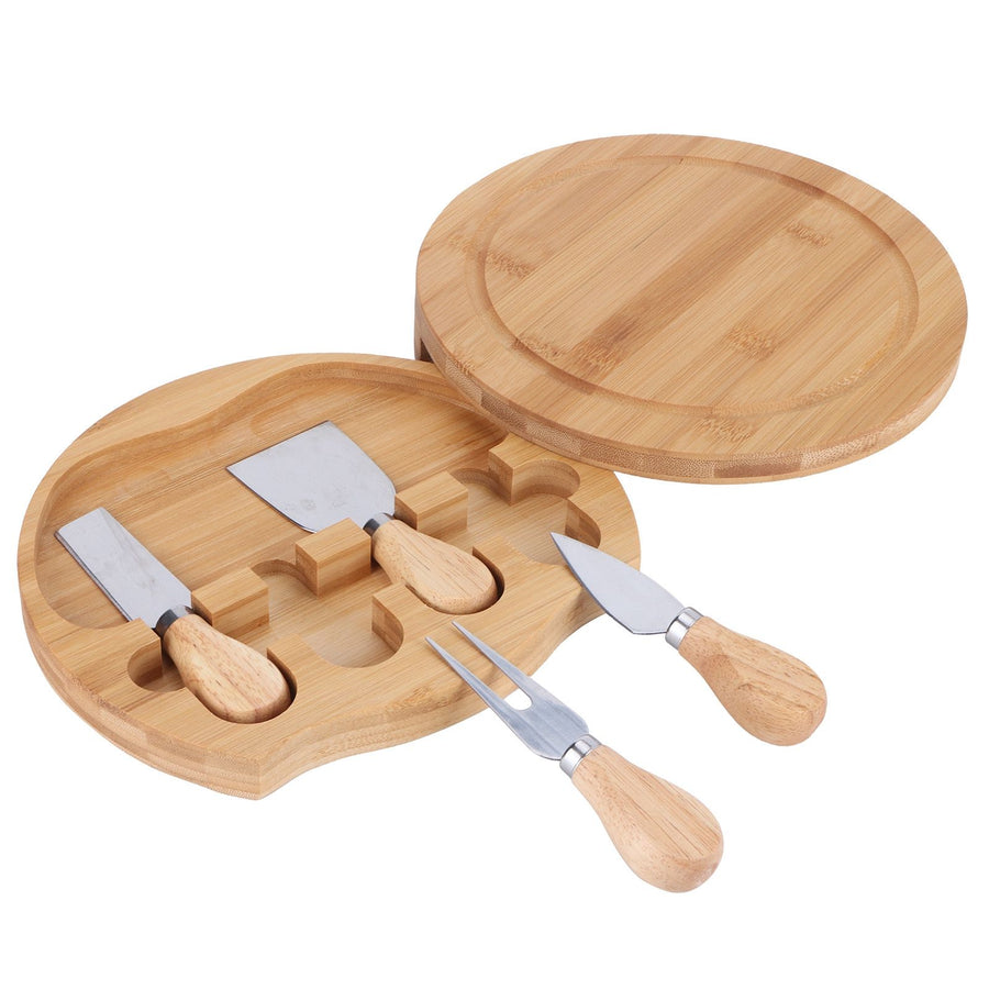 Stainless Steel Cheese Knives Wood Handle Cheese Cutting Knife Cutter Set Barbecue Kitchen Tools