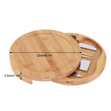 Stainless Steel Cheese Knives Wood Handle Cheese Cutting Knife Cutter Set Barbecue Kitchen Tools