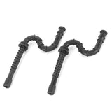 2Pcs Fuel Line Pipe Replacements Fit for STIHL 029 034 036 039 MS290 MS360 MS390 - Low Angle