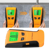 3 in 1 Metal/AC Wire/Stud Detector Finder Portable Wall Scanner Detect Device LCD DisplayOrange