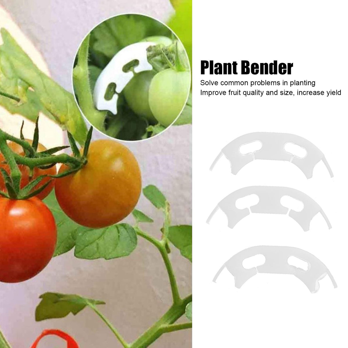 100Pcs Plastic Plant Bender Branch Bending Clips Training Holder Garden Accessory