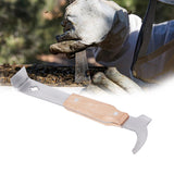 Honey Scraper Stainless Steel Beehive Honey Knife Cutter with Wood Handle Beekeeping Tool
