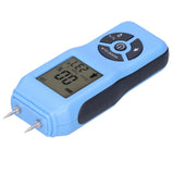 Digital Moisture Tester Portable Hand Held LCD Wood Timber Humidity Detector Accessory(Blue )