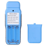 Digital Moisture Tester Portable Hand Held LCD Wood Timber Humidity Detector Accessory(Blue ) - Extra Image
