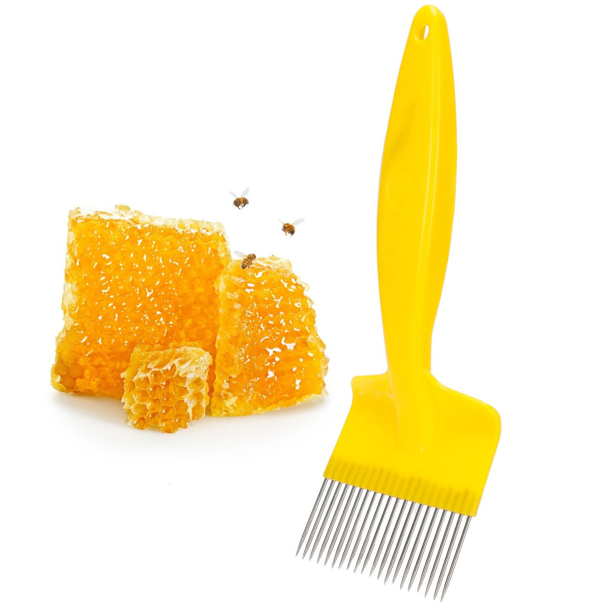 20 Tin Stainless Steel Uncapping Fork Beekeeping Honey Fork Shovel Tool Beekeeper Supplies