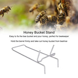 Bee Honey Bucket Stand Holder Stainless Steel Pouring Rack Beekeeping Accessories - Extra Image