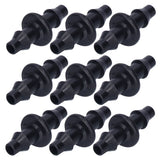 100PCS 4/7 2‑Way Connector Drip Irrigation Connector Fitting Garden Irrigation Accessories