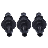 100PCS 4/7 2‑Way Connector Drip Irrigation Connector Fitting Garden Irrigation Accessories