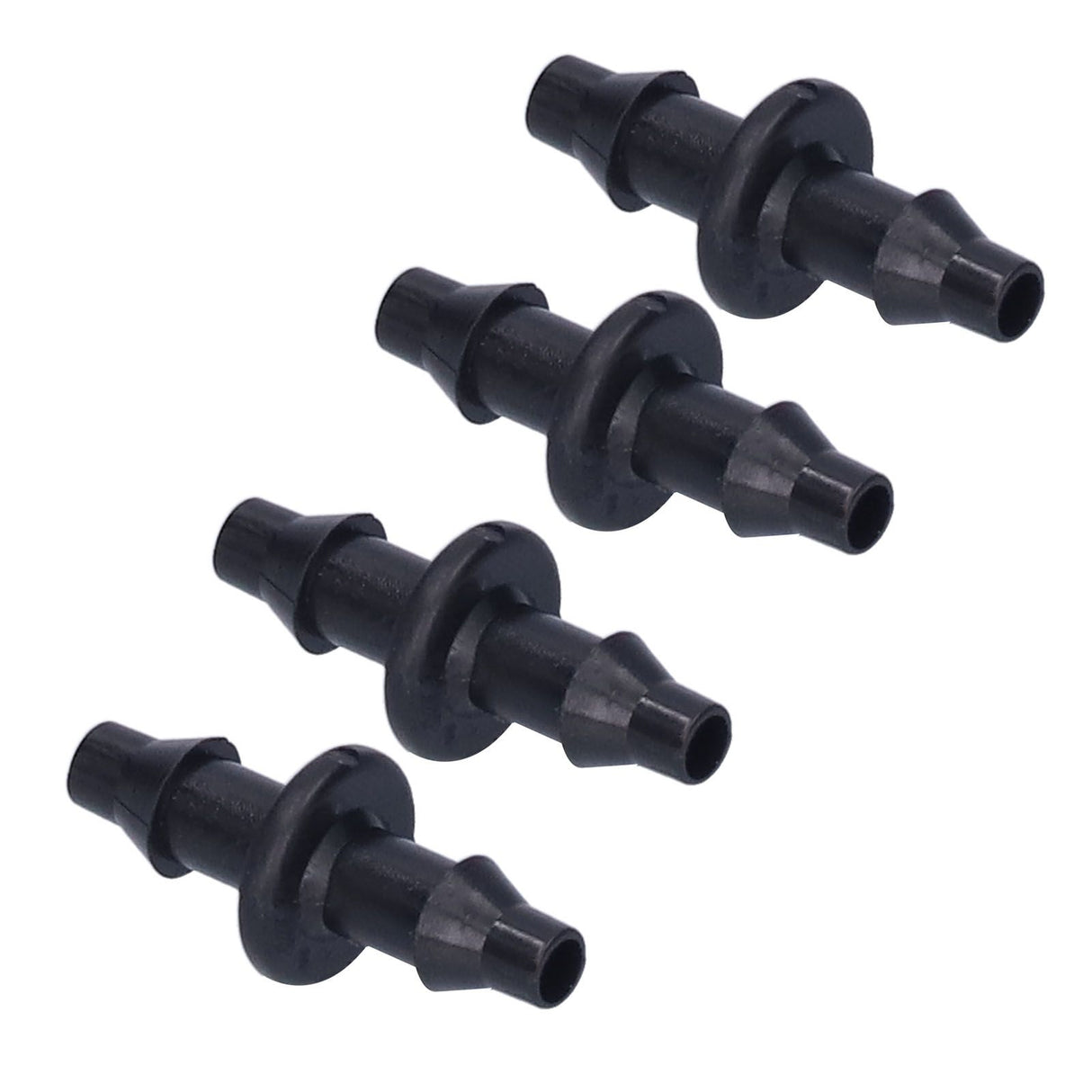 100PCS 4/7 2‑Way Connector Drip Irrigation Connector Fitting Garden Irrigation Accessories