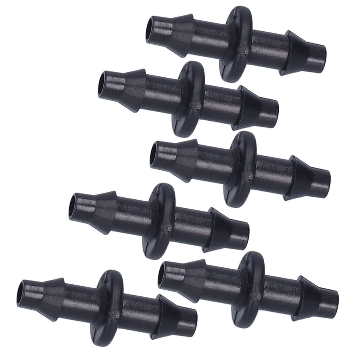 100PCS 4/7 2‑Way Connector Drip Irrigation Connector Fitting Garden Irrigation Accessories