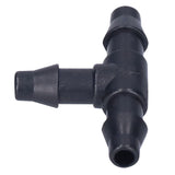 100PCS Tee Connector 4/7 Hose Connector Garden Irrigation Fittings for Micro Sprinkler Irrigation - Close-Up Angle