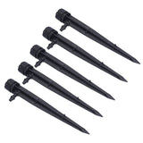 50PCS 360 Degree Adjustable Irrigation Drippers 8‑Hole Garden Irrigation Sprinkler for 4/7 Hose