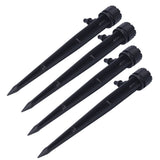 50PCS 360 Degree Adjustable Irrigation Drippers 8‑Hole Garden Irrigation Sprinkler for 4/7 Hose
