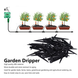 50PCS 360 Degree Adjustable Irrigation Drippers 8‑Hole Garden Irrigation Sprinkler for 4/7 Hose - Extra Image