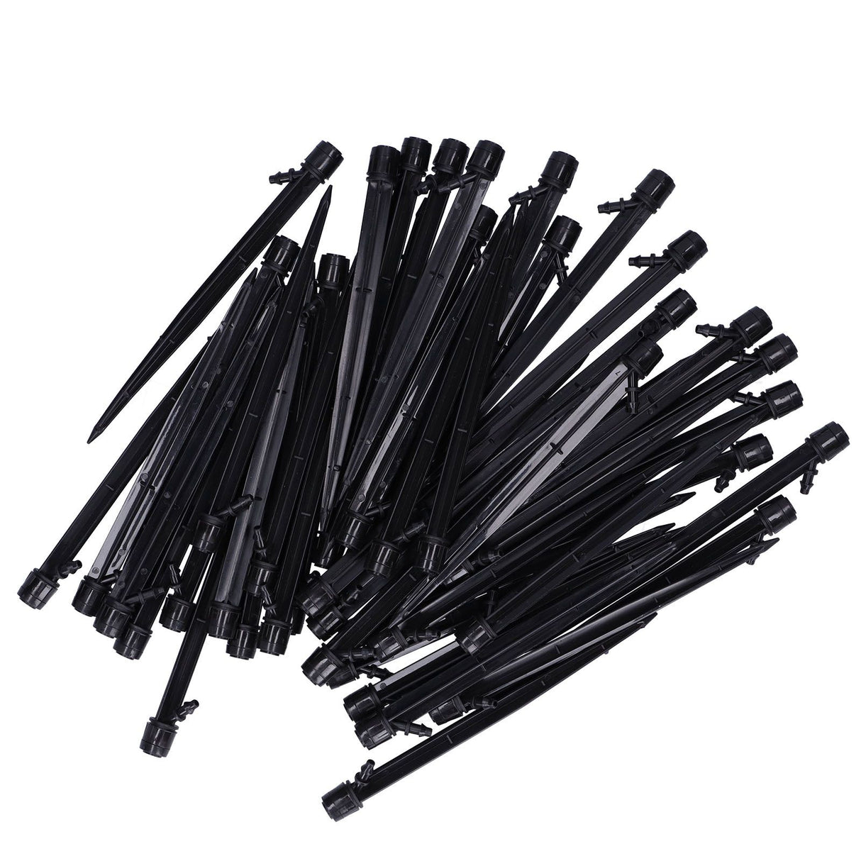 50PCS 1/4 Ground Insert Type Irrigation Dripper Drip Sprinkler for Garden Watering System