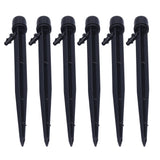 50PCS 1/4 Ground Insert Type Irrigation Dripper Drip Sprinkler for Garden Watering System