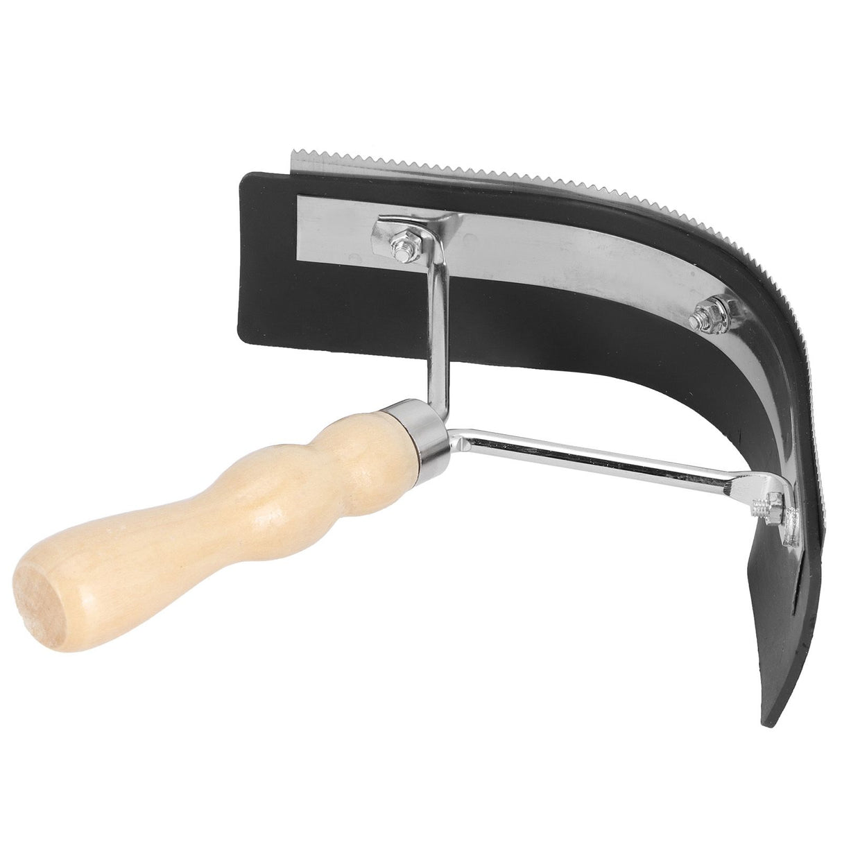 Horse Sweat Scraper with Wood Handle Non Slip Horse Cleaning Grooming Tool Farm Supplies