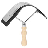 Horse Sweat Scraper with Wood Handle Non Slip Horse Cleaning Grooming Tool Farm Supplies
