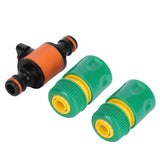 3PCS /Set American Type On/Off Ball Valve Garden Hose Quick Connectors Hose Repair KitG1/2