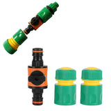3PCS /Set American Type On/Off Ball Valve Garden Hose Quick Connectors Hose Repair KitG1/2 - Extra Image