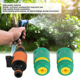 3PCS /Set American Type On/Off Ball Valve Garden Hose Quick Connectors Hose Repair KitG1/2