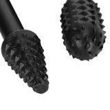 5PCs set Wood Carving File Rasp Woodworking Special Shaped Rotating Embossed Grinding Head - Extra Image
