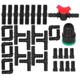 34Pcs/Set Drip Irrigation Kit G1/2 Faucet Adapter Tee Connector Spray Watering Supplies