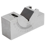 Adjustable Micro Angle Gauge Angle V Block Industrial Tools for Milling Lathe Woodworking Tools - Front View