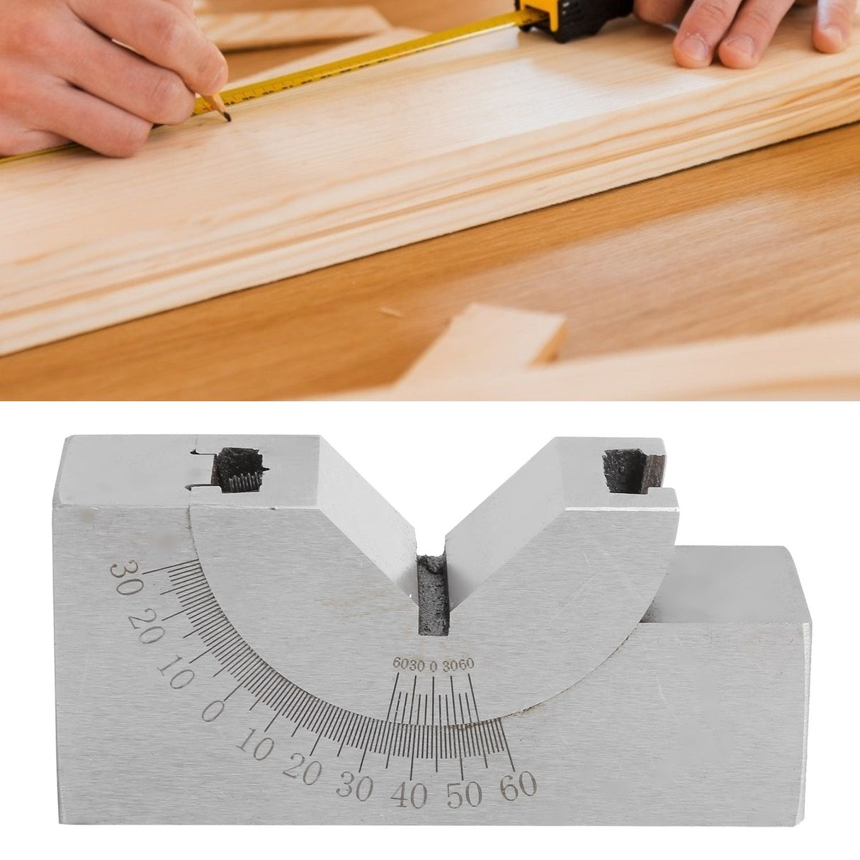 Adjustable Micro Angle Gauge Angle V Block Industrial Tools for Milling Lathe Woodworking Tools