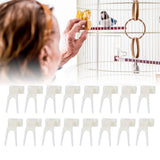 20PCS Bird Fruit Fork Plastic Birds Food Feeder Tool Pet Supplies Birdcage Accessory - Extra Image
