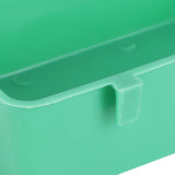 10Pcs Bird Food Water Feeder Plastic Feeding Bowl Trough Bird Bathtub Accessories