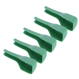 5Pcs Bird Feeding Spoon Plastic Food Shovel Birdcage Feeder Accessories Supplies - Top-Down View