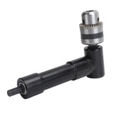 90 Degree Right Angle Drill Attachment Adapter Extension Drilling Tool Electric Drill Parts - Top-Down View