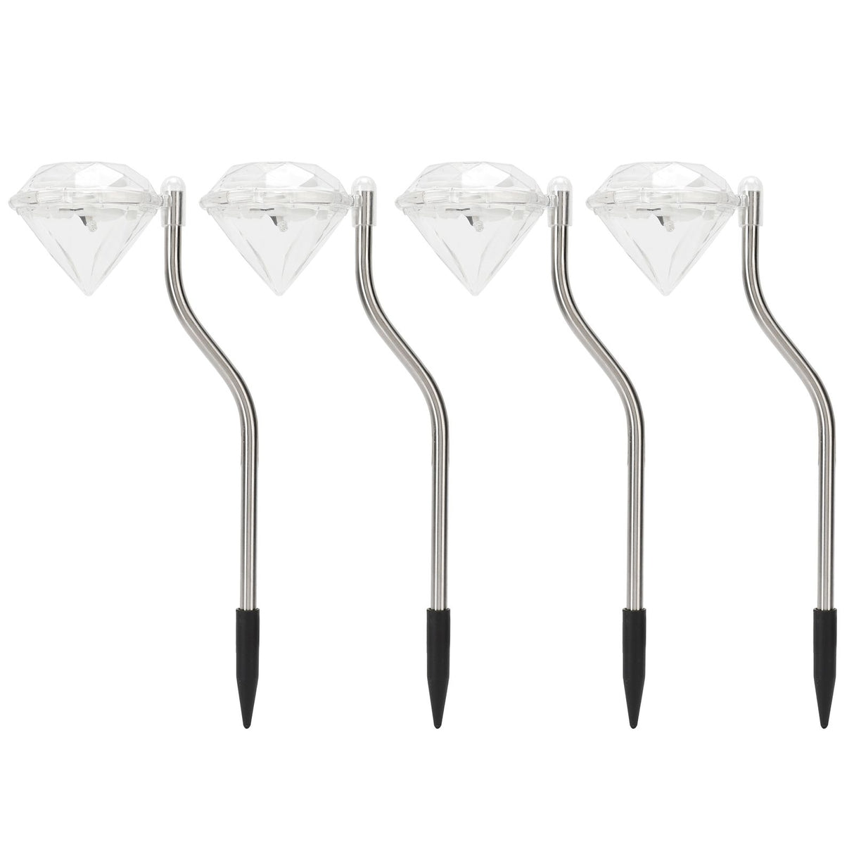 LED Solar Lights Outdoor Rainproof Landscape Street Lamp for Garden Lawn Yard Decoration