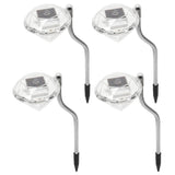 LED Solar Lights Outdoor Rainproof Landscape Street Lamp for Garden Lawn Yard Decoration