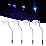 LED Solar Lights Outdoor Rainproof Landscape Street Lamp for Garden Lawn Yard Decoration - Extra Image