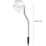 LED Solar Lights Outdoor Rainproof Landscape Street Lamp for Garden Lawn Yard Decoration - Extra Image