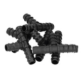 18Pcs/Set Hose Connector Drip Irrigation System Garden 1/2 Hose Drip Irrigation Accessories - Low Angle