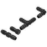 20Pcs/Set Drip Irrigation Sprinkler System Elbow Tee Coupling Connectors Garden Supplies