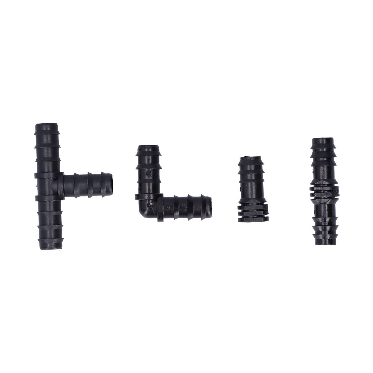 32Pcs/Set Drip Irrigation Tees Connectors Kit 1/2 Tubing Set Garden Greenhouse Sprinkler System