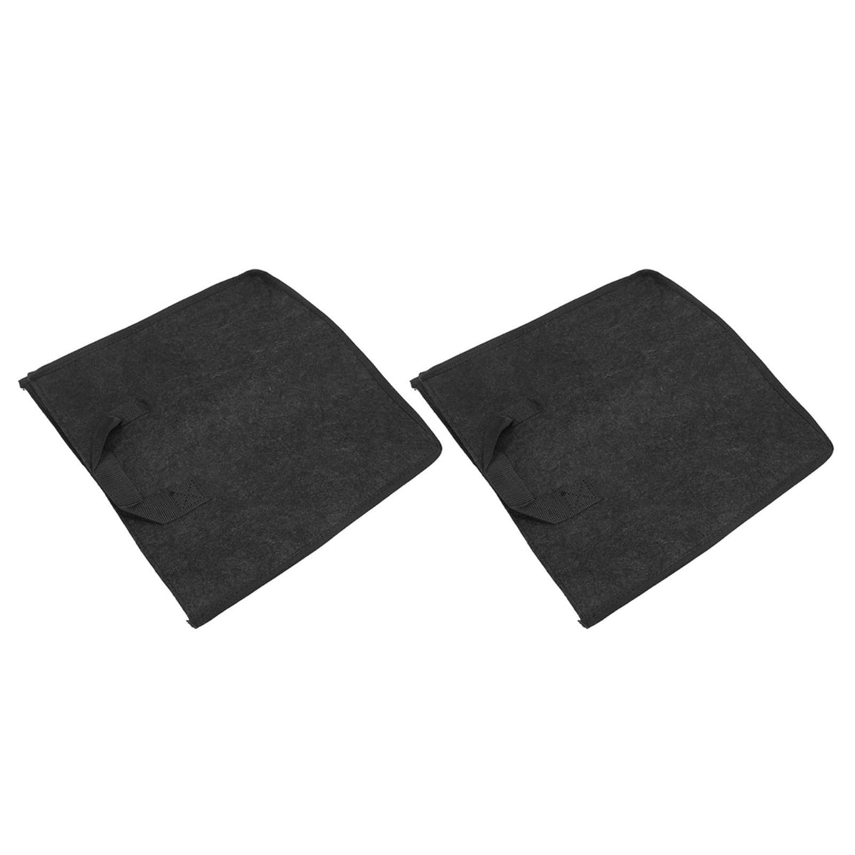 2PCS Plant Grow Bags Felt Vegetable Growing Pots with Handles Flower Planting Bed15Gallon 35x35x35cm