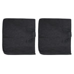 2PCS Plant Grow Bags Felt Vegetable Growing Pots with Handles Flower Planting Bed25Gallon 45x45x45cm