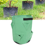 2Pcs 8‑Pockets Strawberry Planting Bag Flower and Vegetable Planting Buckets for Gardening - Extra Image