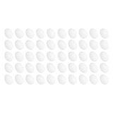 50pcs Plastic Fake Pigeon Egg Solid Fake Egg Simulation Hatching Breeding Supplies for Birds
