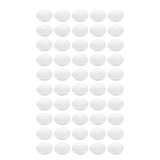 50pcs Plastic Fake Pigeon Egg Solid Fake Egg Simulation Hatching Breeding Supplies for Birds