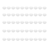 50pcs Plastic Fake Pigeon Egg Solid Fake Egg Simulation Hatching Breeding Supplies for Birds